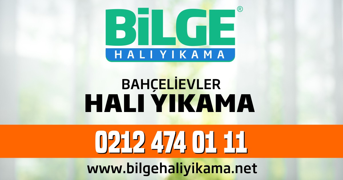 Bahçelievler Halı Yıkama
